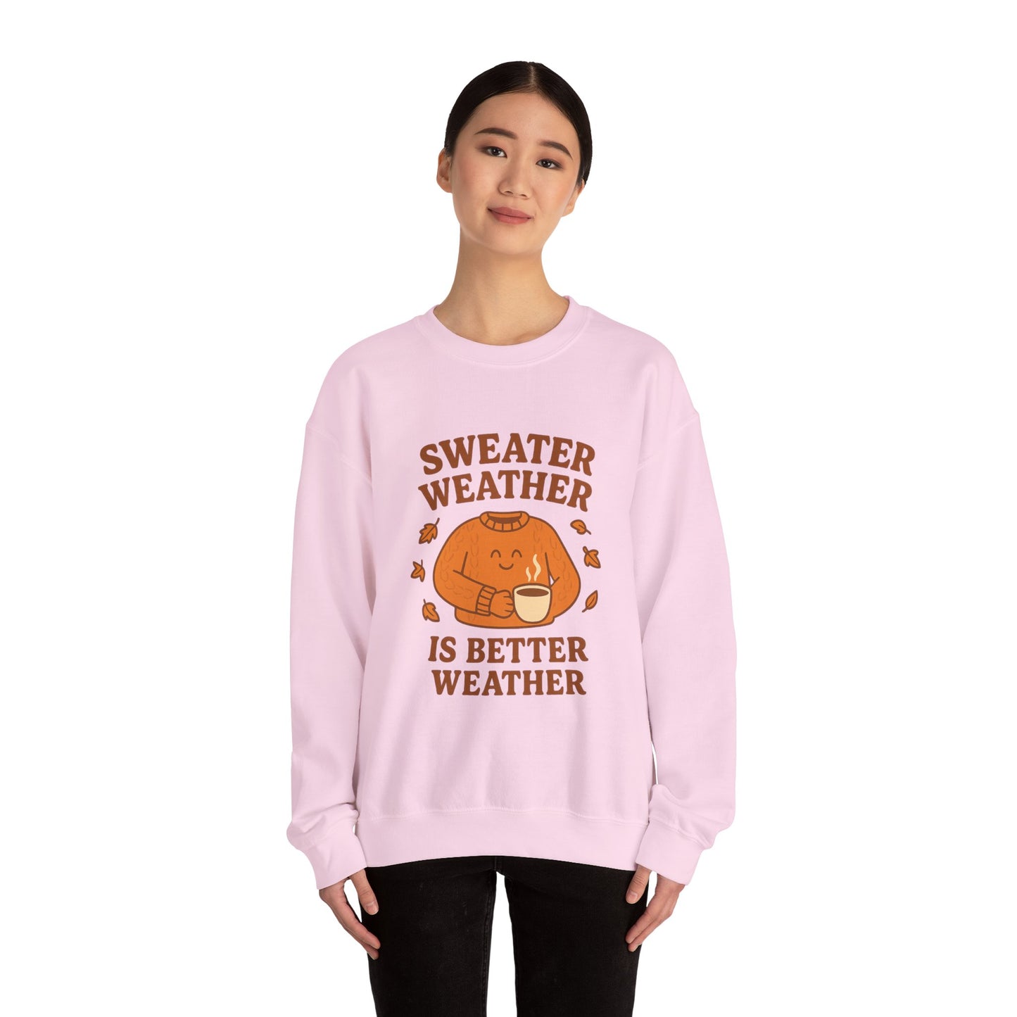 Cozy Fall Crewneck Sweatshirt - Perfect for Autumn Vibes, Gift for Friends, Seasonal Style, Pumpkin Spice Lovers, Cozy Weather Fashion