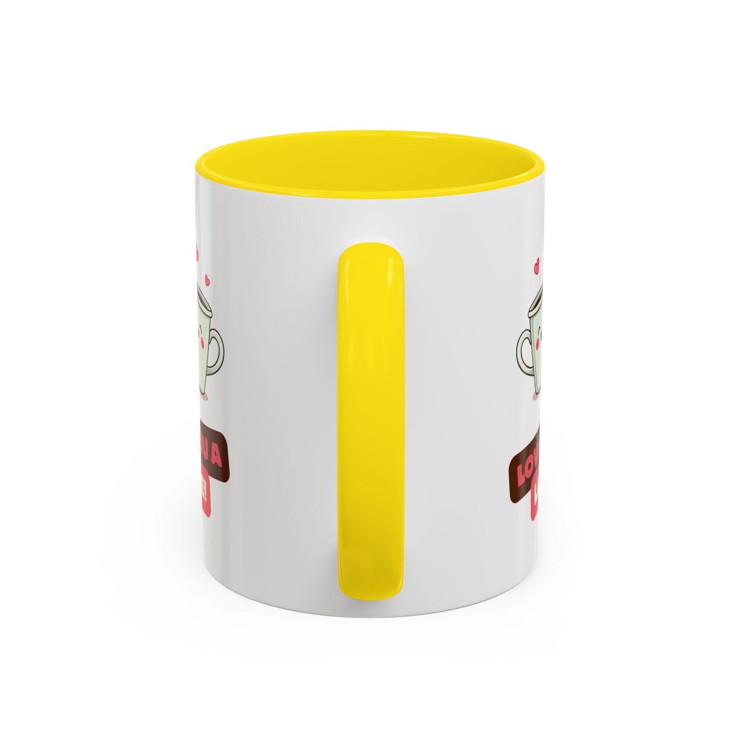 Cute Love You a Latte Coffee Mug for Couples, Valentines Gift, Fun Coffee Cup, Relationship Memento, Personalized Drinkware, Gifting