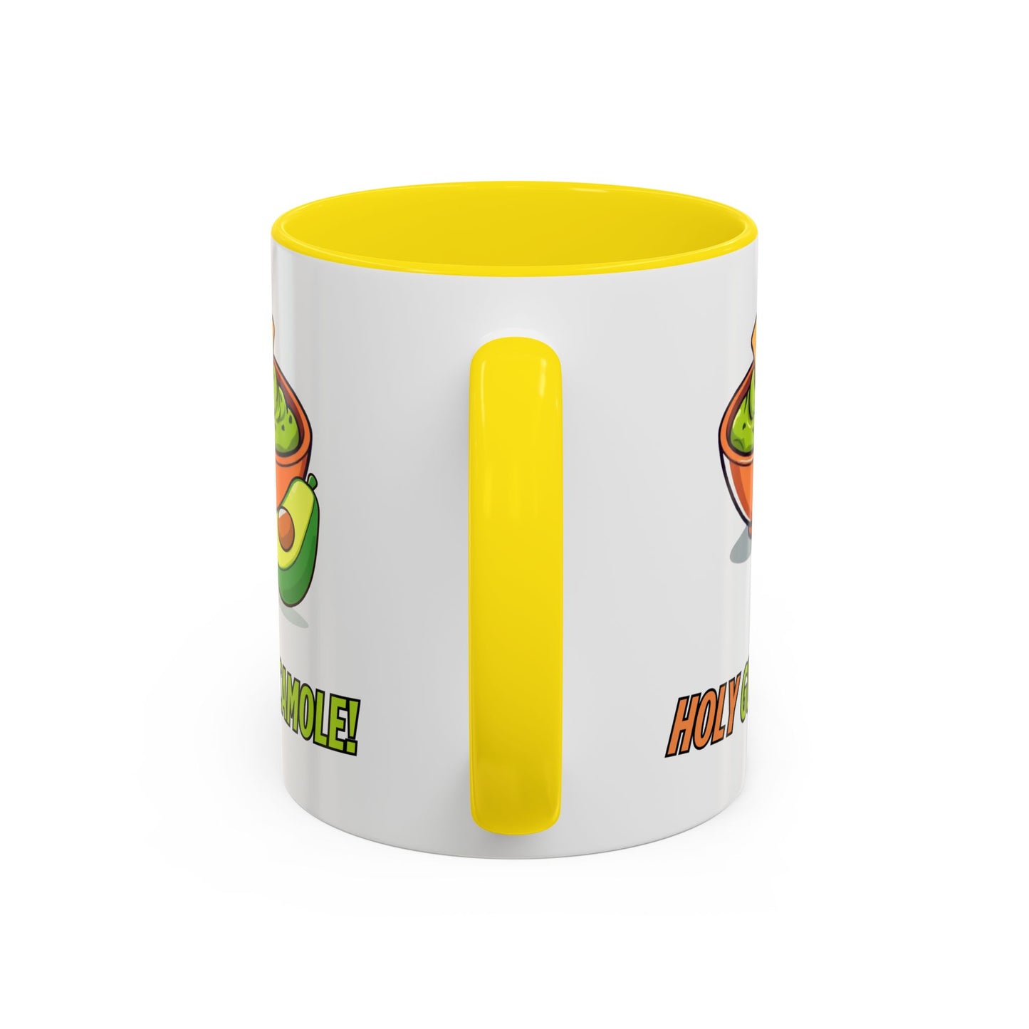 Holy Guacamole Coffee Mug, Fun Avocado Tea Cup, Quirky Kitchenware, Unique Gift for Food Lovers, Vibrant Drinkware