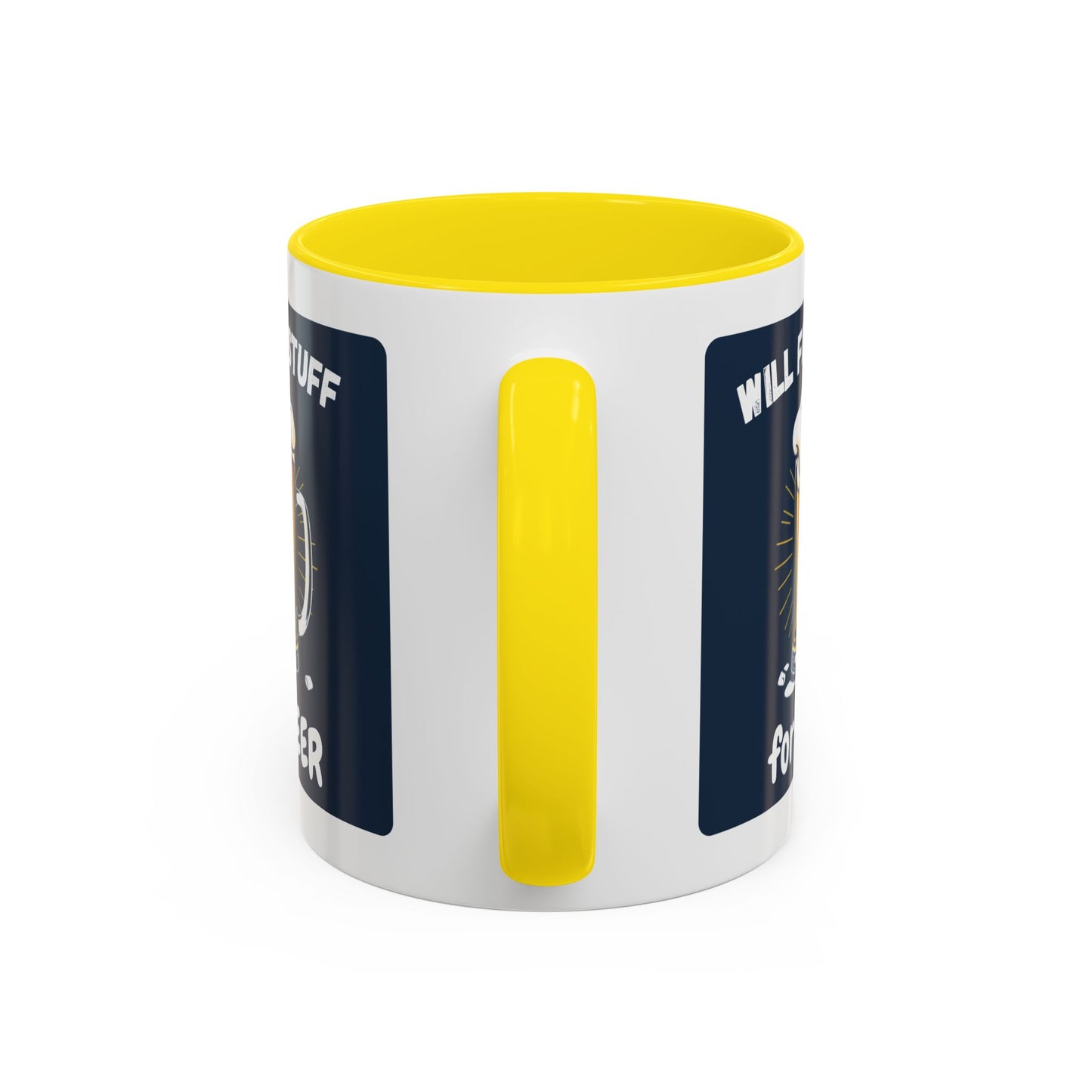 Funny Fix Stuff Coffee Mug, Gift for Handyman, Beer Lover's Cup, Home Office Decor, Funny Gift for Dad, Birthday Gift Idea