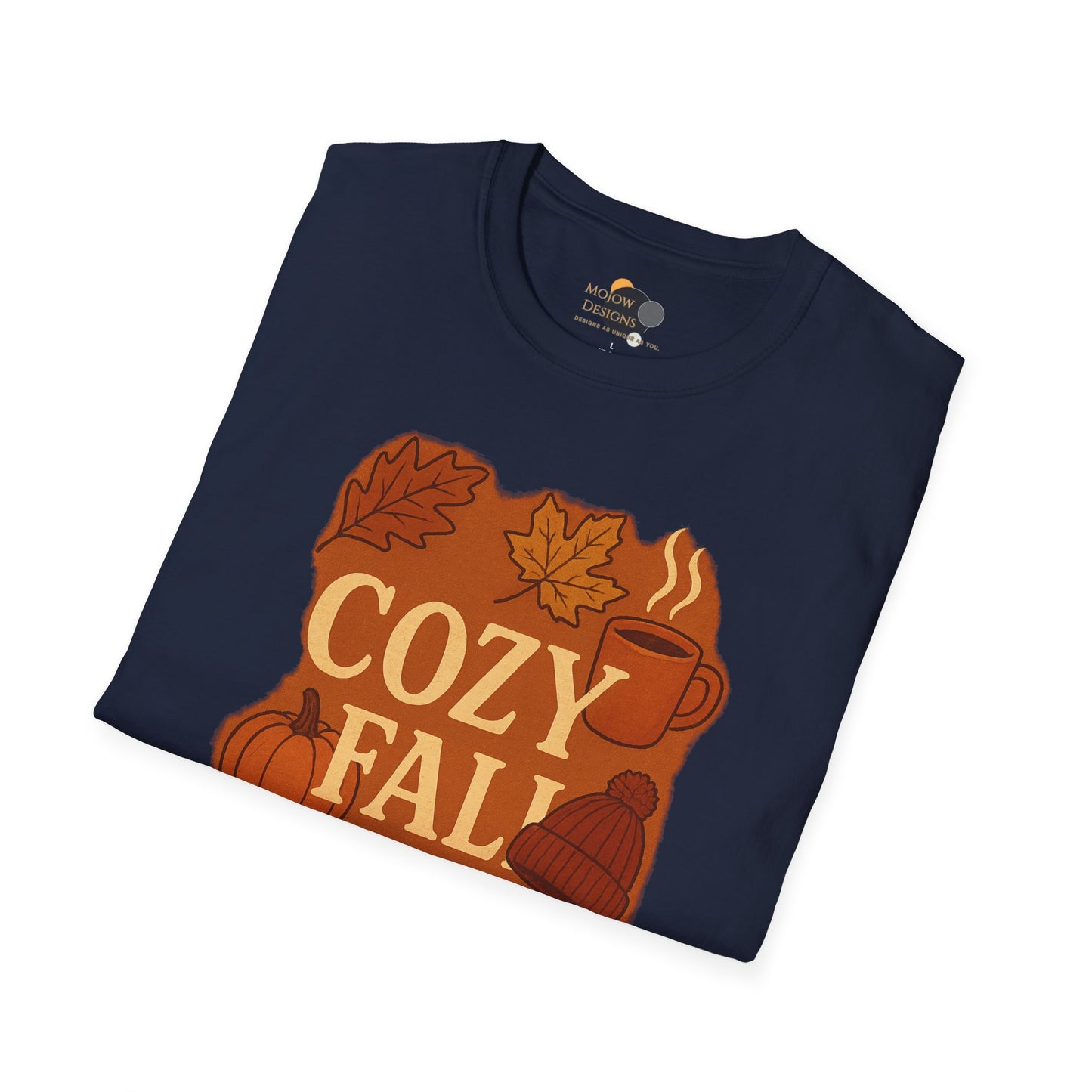 Cozy Fall Unisex T-Shirt, Autumn Tee, Seasonal Wear, Fall Fashion, Thanksgiving Gift, Pumpkin Spice Shirt