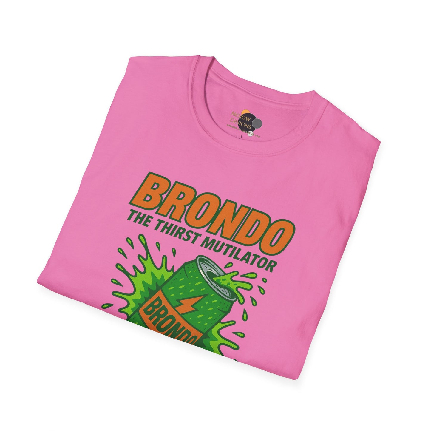 Unisex Brondo Softstyle T-Shirt - Retro Vintage Vibe, Perfect Gift for Fans, Casual Wear, Summer Events, Fun Party Outfit