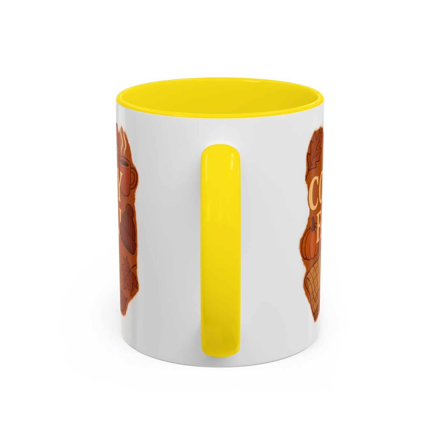 Cozy Fall Accent Coffee Mug | Seasonal Drinkware | Autumn Vibes | Perfect Gift for Fall | Home Decor | Coffee Lover's Companion