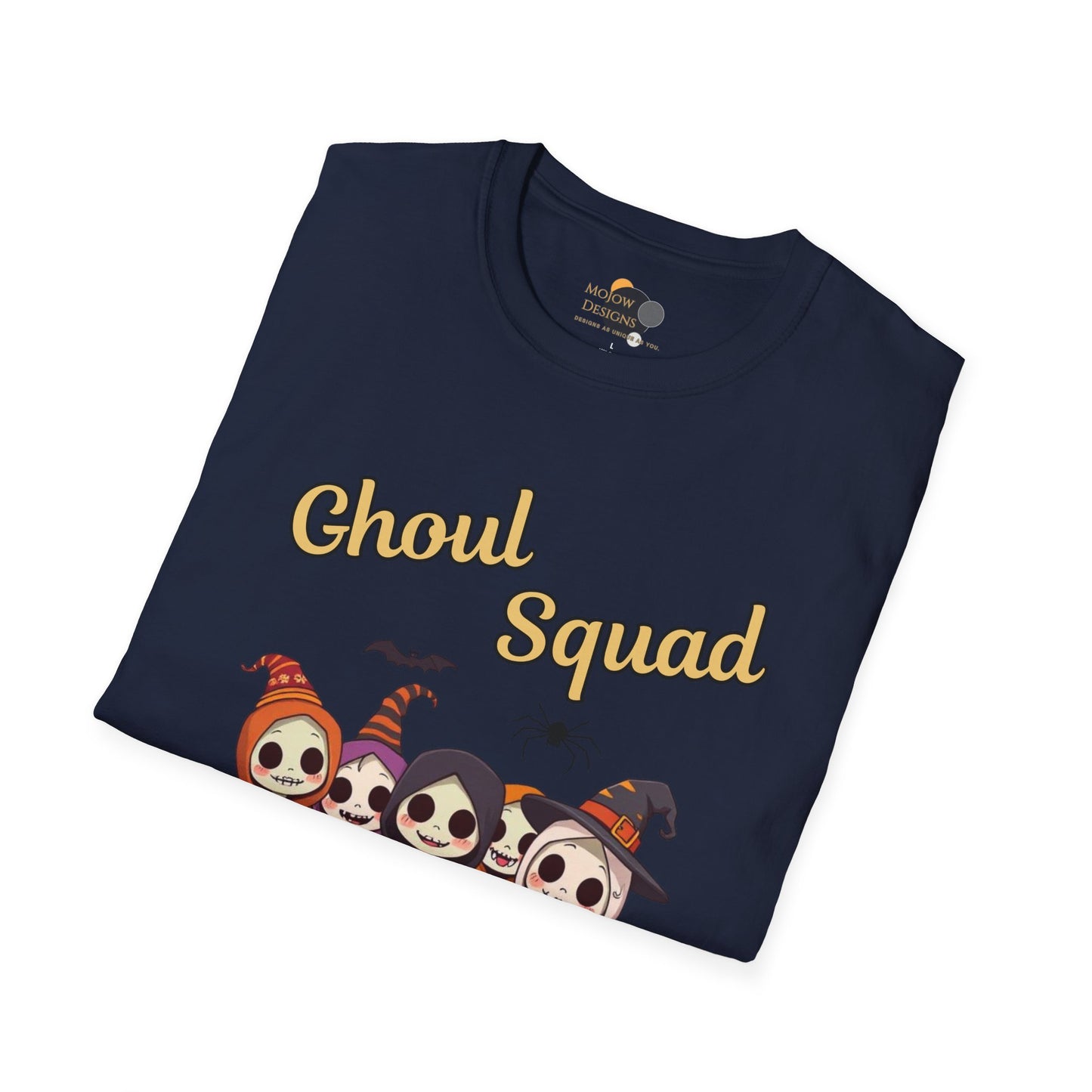 Unisex Ghoul Squad T-Shirt, Halloween Tee, Boo Crew Shirt, Spooky Season Apparel, Ghostly Friends Top, Fall