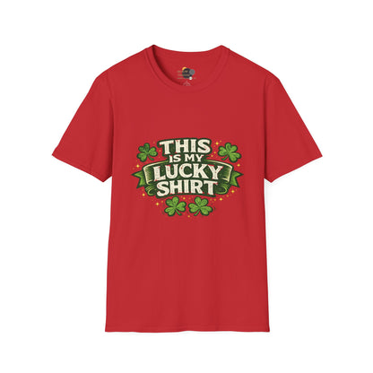 This Is My Lucky Shirt St. Patrick’s Day Shamrock T-Shirt