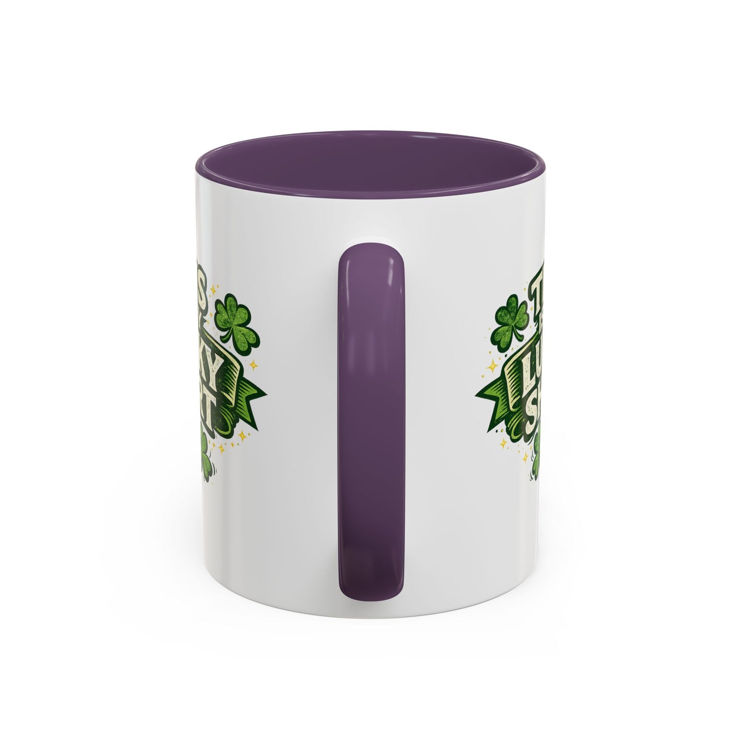 Lucky Shirt Coffee Mug — "This Is My Lucky Shirt" St. Patrick’s Day Accent Mug