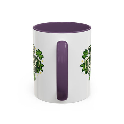 Lucky Shirt Coffee Mug — "This Is My Lucky Shirt" St. Patrick’s Day Accent Mug