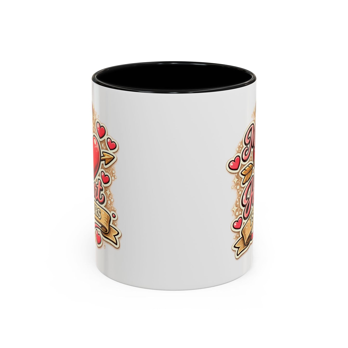 My Heart Is Yours Coffee Mug — Romantic Accent Mug for Valentine’s Day