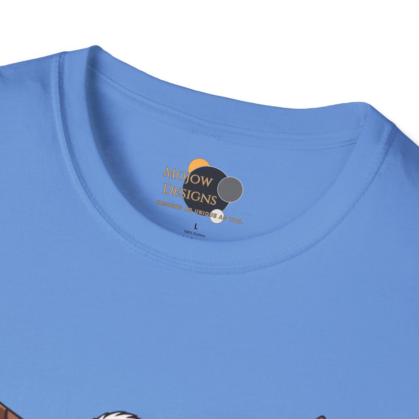 Unisex Softstyle T-Shirt, Just Winging It Tee, Casual Bird Graphic Shirt, Funny Gift for Bird Lovers, Inspirational Apparel