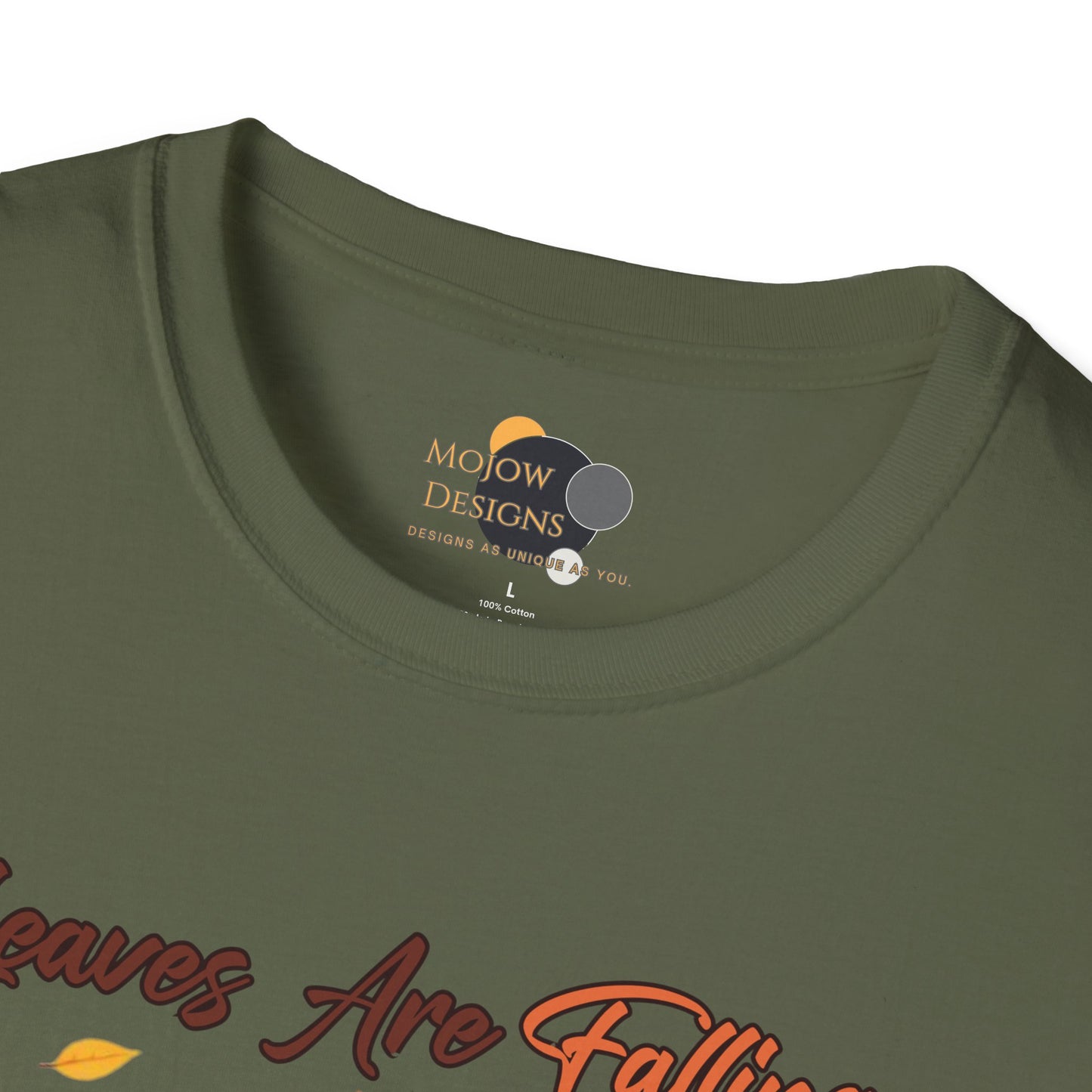Fall-themed Unisex Softstyle T-Shirt, Cozy Autumn Top, Gift for Coffee Lovers, Seasonal Apparel, Perfect for Thanksgiving