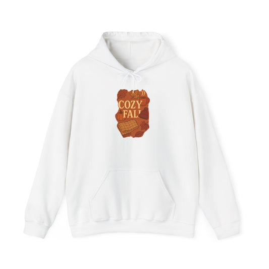 Cozy Fall Unisex Hooded Sweatshirt, Fall Fashion, Autumn Gift, Cozy Hoodie, Pumpkin Spice Lover, Sweatshirt for Cool Weather