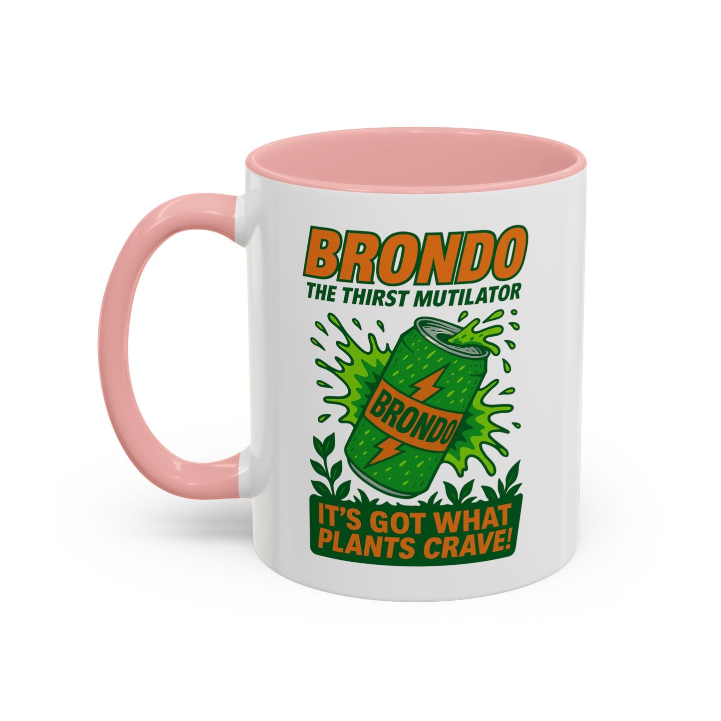 Brondo Accent Coffee Mug - Funny Gift for Coffee Lovers, Unique Office Mug, Gag Gift for Friends, Quirky Kitchenware, Novelty Drinkware