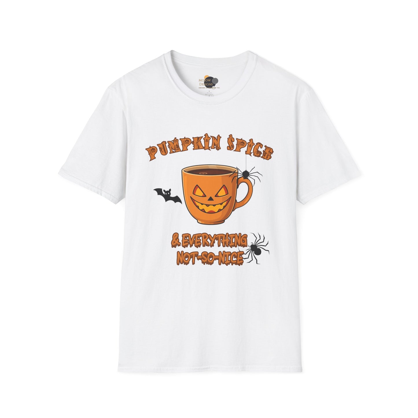 Pumpkin Spice Unisex T-Shirt | Cozy Fall Tee, Halloween Shirt, Autumn Apparel, Casual Outfit, Gift for Pumpkin Lovers