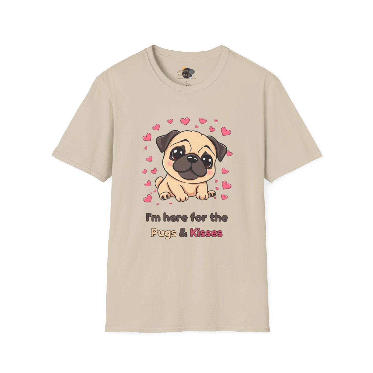 Cute Pug Graphic T-Shirt for Dog Lovers, Dog Mom Gift, Pet Lover Tee, Funny Dog Shirt, Animal Rescue Support
