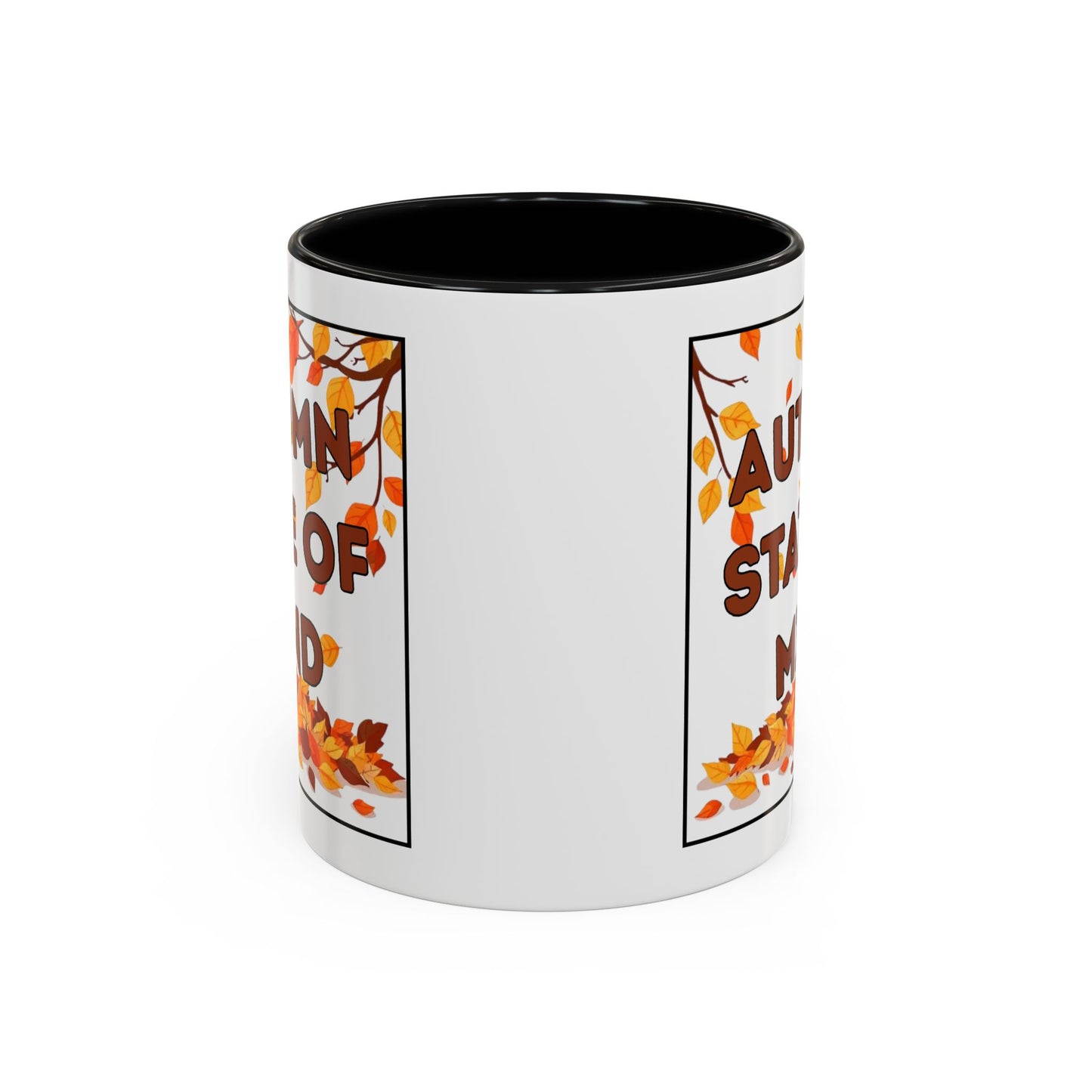 Autumn State of Mind Coffee Mug, Fall Decor Mug, Seasonal Gift, Cozy Beverage Mug, Halloween Coffee Cup, Pumpkin Spice Lover Gift