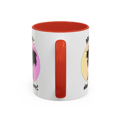 Mom Hair Coffee Mug - Stylish Gift for Moms, Caffeinated Humor Mug, Cute Kitchen Decor, Sweet Gift for Mother's Day, Funny Coffee Cup