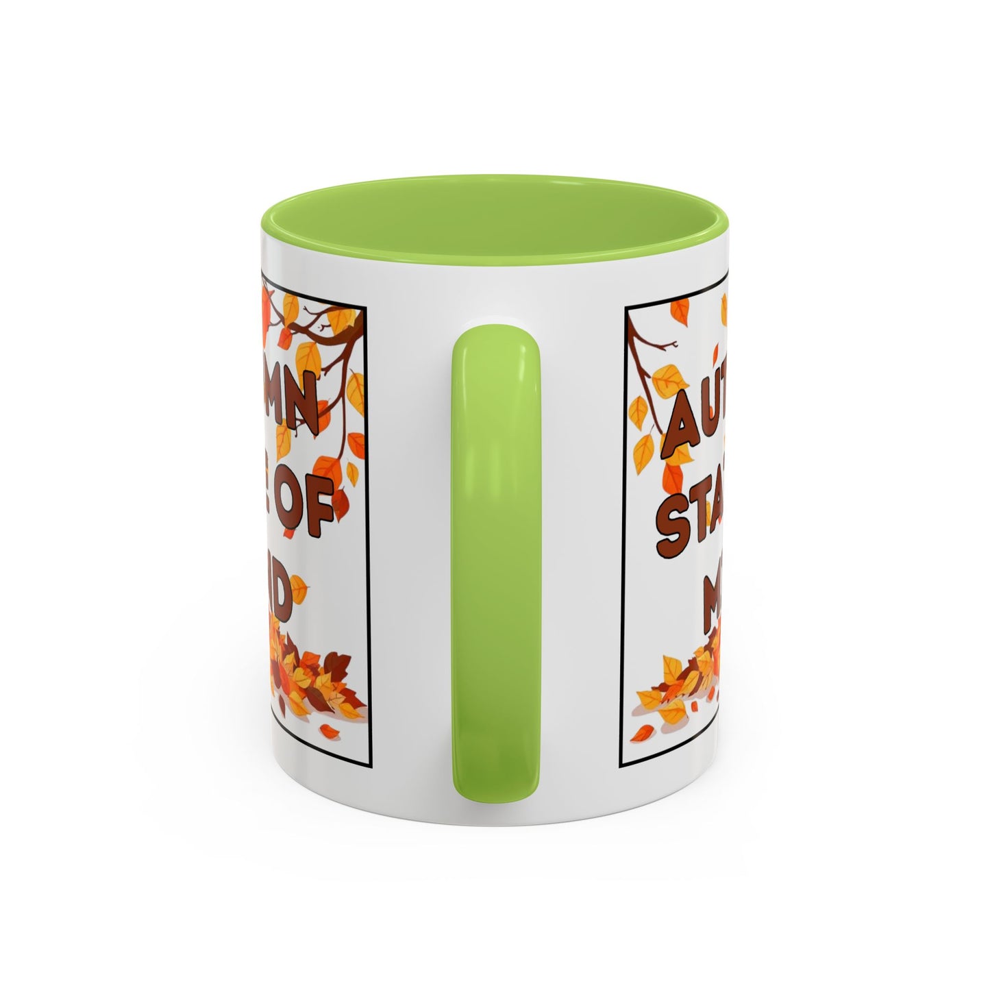 Autumn State of Mind Coffee Mug, Fall Decor Mug, Seasonal Gift, Cozy Beverage Mug, Halloween Coffee Cup, Pumpkin Spice Lover Gift