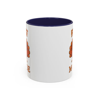 Thanksgiving Feast Mode Coffee Mug, Fun Turkey Mug, Holiday Coffee Cup, Unique Gift for Food Lovers, Fall Celebration Drinkware
