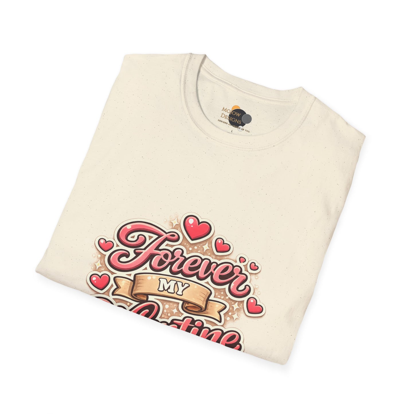 Forever My Valentine Retro Hearts T-Shirt