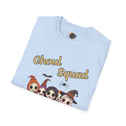 Unisex Ghoul Squad T-Shirt, Halloween Tee, Boo Crew Shirt, Spooky Season Apparel, Ghostly Friends Top, Fall
