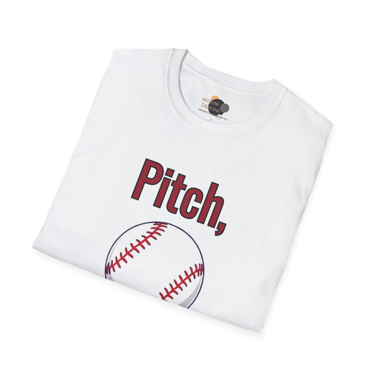 Baseball-Themed Unisex Softstyle T-Shirt, Perfect for Game Days, Sporty Gift, Summer Casual Wear, Unique Baseball Fan Apparel