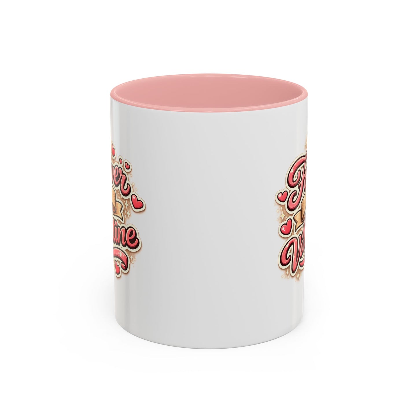 Forever My Valentine Accent Coffee Mug – Romantic Valentine’s Day Gift