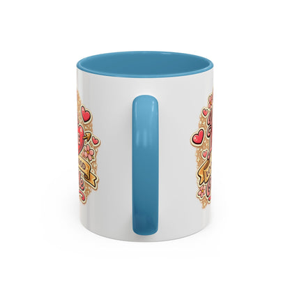 Coffee Mug — "Your Love Looks Good On Me" Valentine Heart Accent Mug