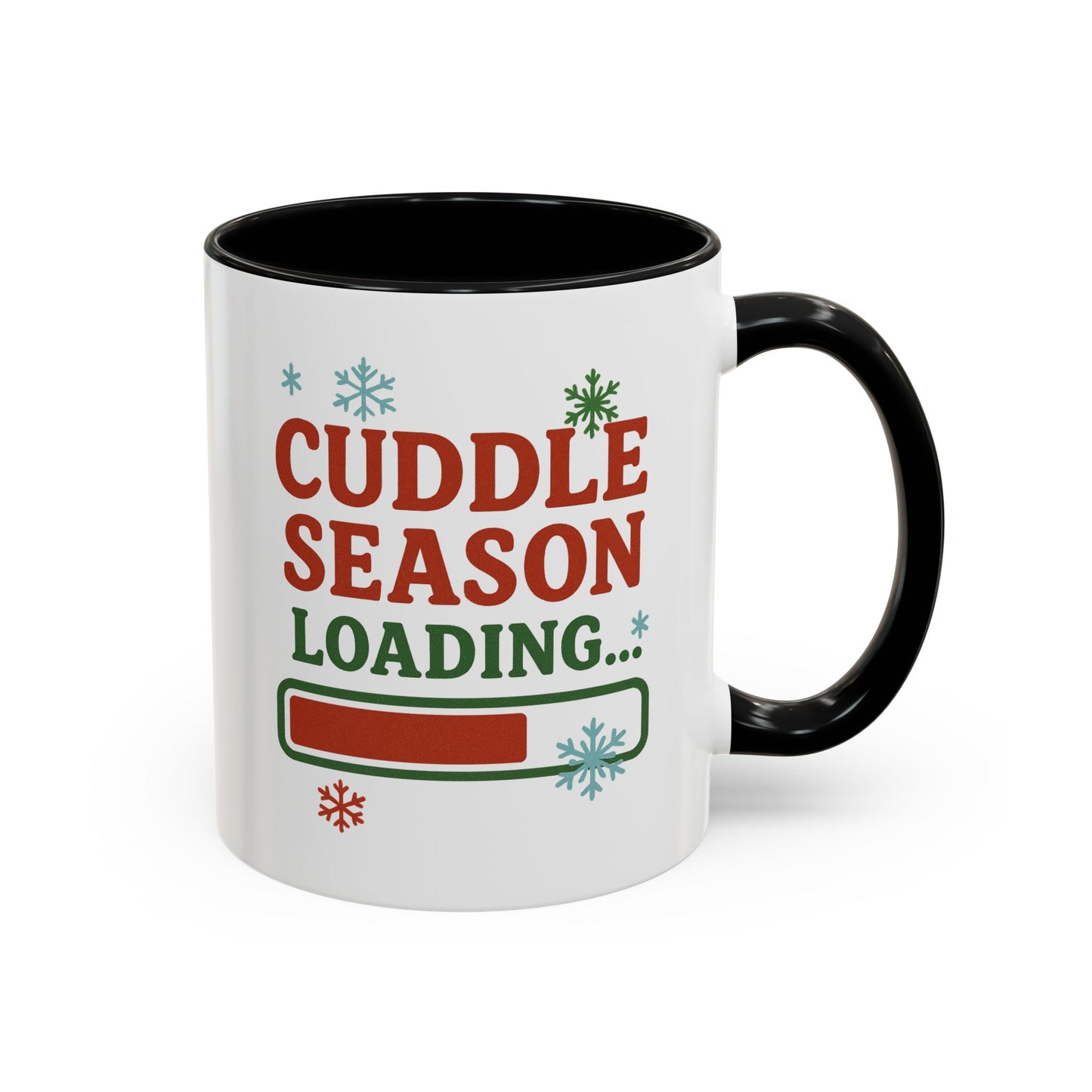 Cuddle Season Loading Coffee Mug — Holiday Hot Cocoa Gift Christmas