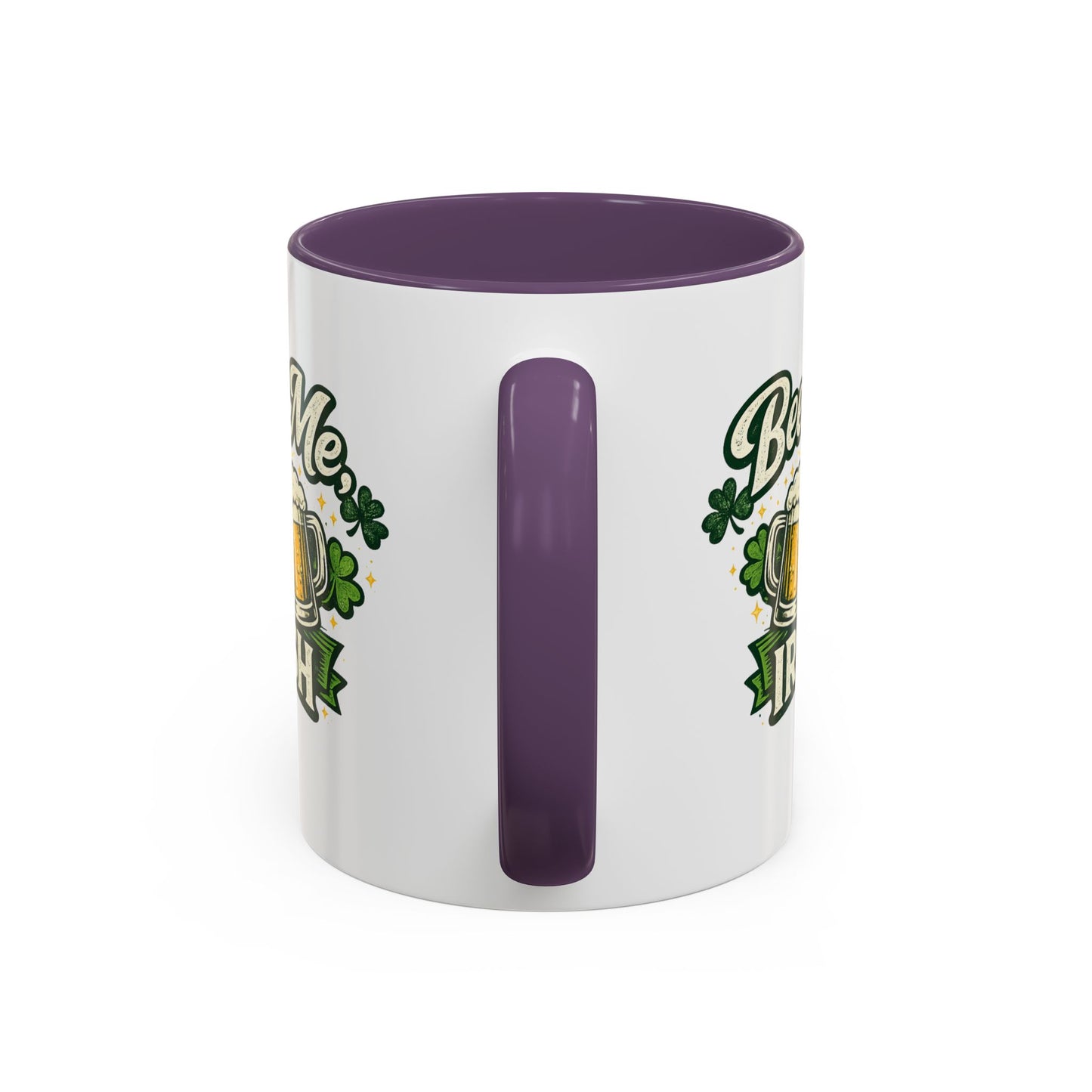 Beer Me I'm Irish Accent Coffee Mug — St. Patrick's Day Beer Mug Gift