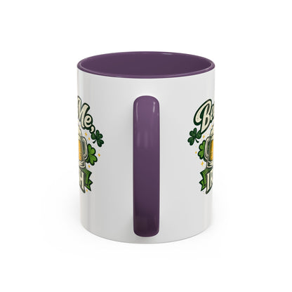 Beer Me I'm Irish Accent Coffee Mug — St. Patrick's Day Beer Mug Gift