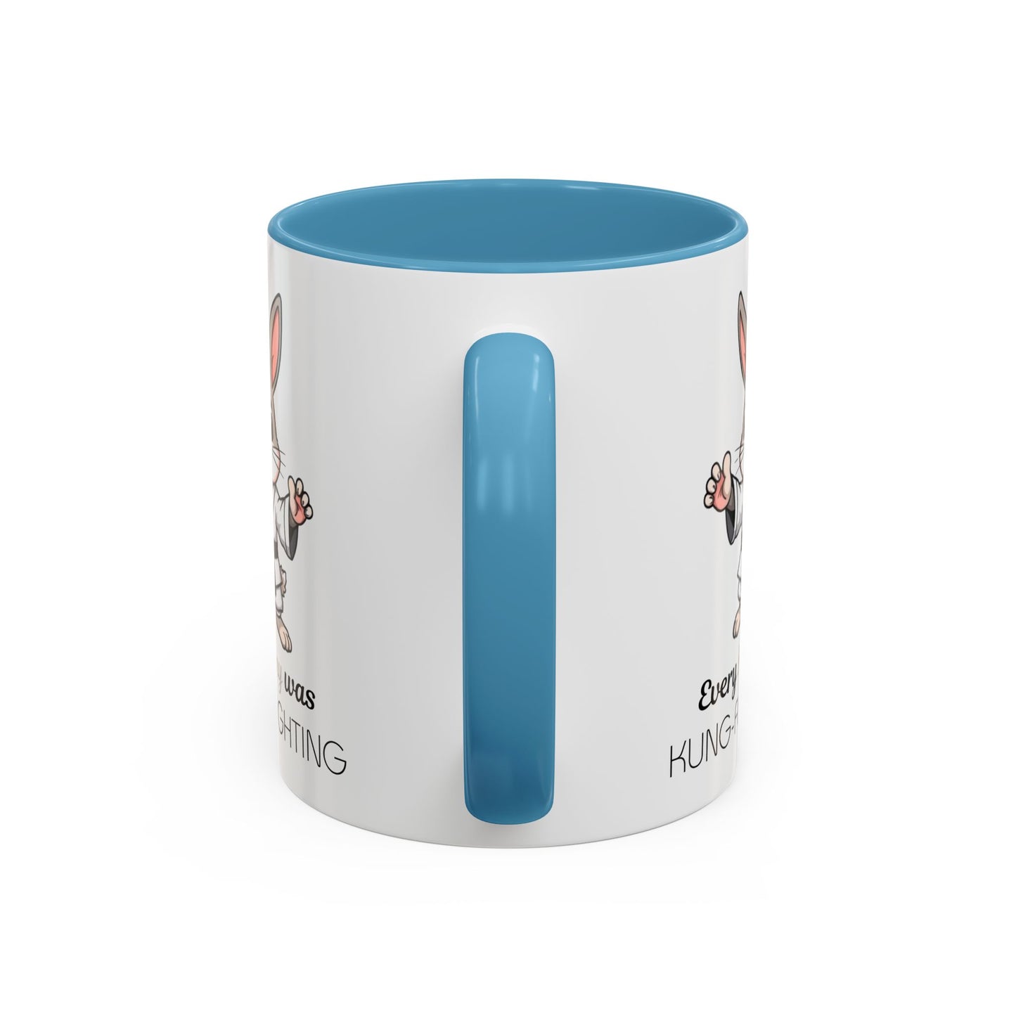 Playful Bunny Mug: Perfect for Easter, Kids, Fun Gifts, Home Decor, Breakfast Drinks, Spring Time