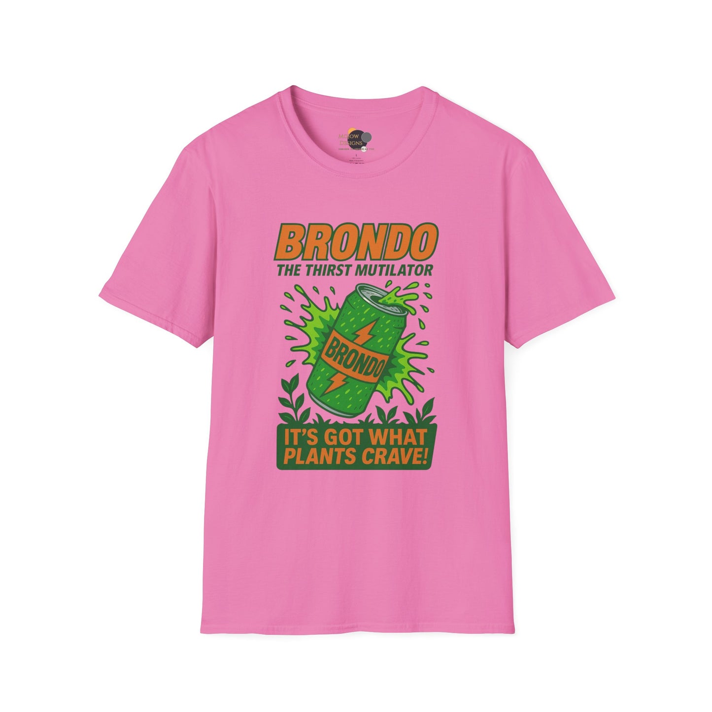 Unisex Brondo Softstyle T-Shirt - Retro Vintage Vibe, Perfect Gift for Fans, Casual Wear, Summer Events, Fun Party Outfit