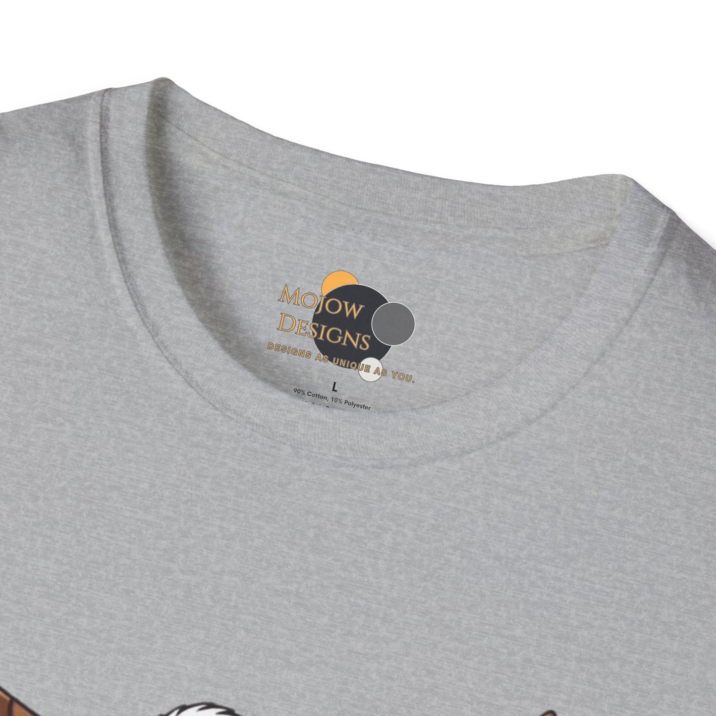 Unisex Softstyle T-Shirt, Just Winging It Tee, Casual Bird Graphic Shirt, Funny Gift for Bird Lovers, Inspirational Apparel