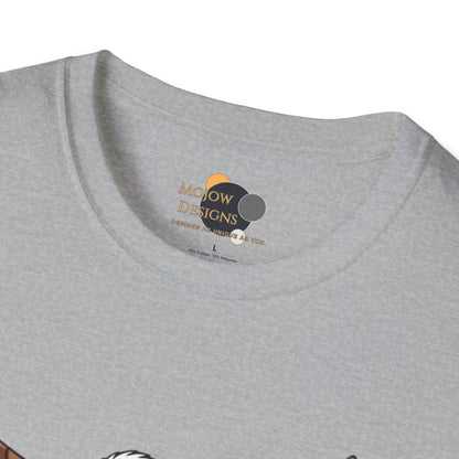 Unisex Softstyle T-Shirt, Just Winging It Tee, Casual Bird Graphic Shirt, Funny Gift for Bird Lovers, Inspirational Apparel