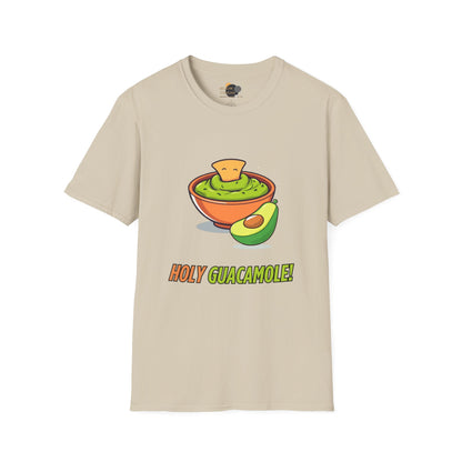 Holy Guacamole Avocado T-Shirt, Funny Graphic Tee, Unisex Softstyle Shirt, Perfect Gift, Casual Wear, Foodie Apparel