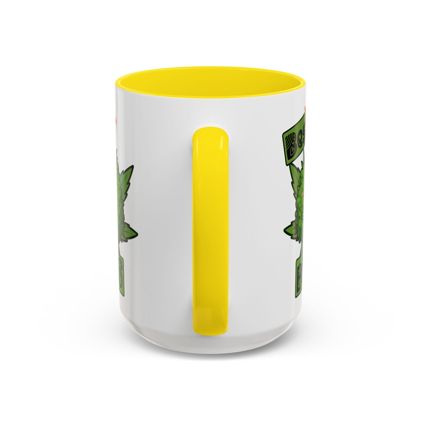 Best Buds Accent Coffee Mug, Cute Plant Mug, Gift for Plant Lovers, Pothead Gifts, Cannabusiness Mug