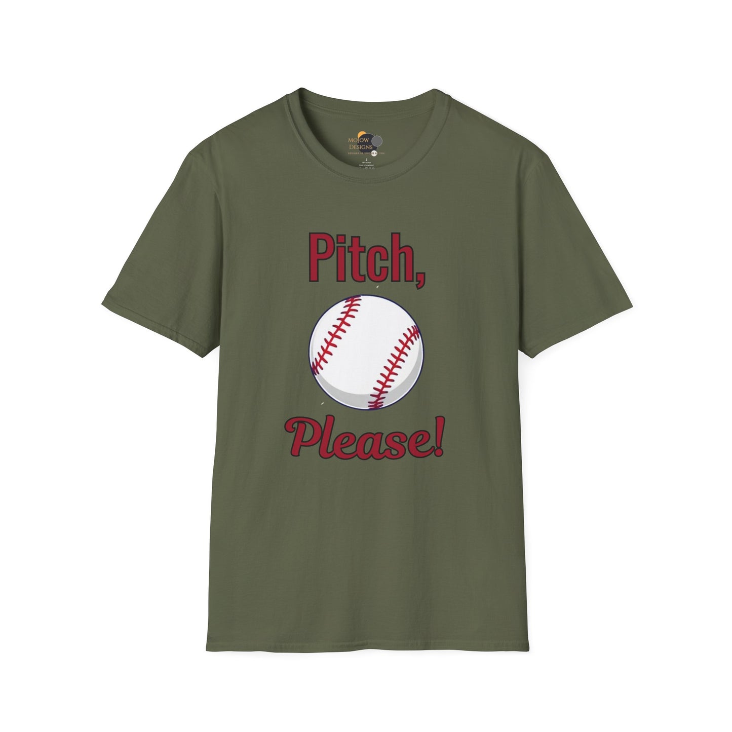 Baseball-Themed Unisex Softstyle T-Shirt, Perfect for Game Days, Sporty Gift, Summer Casual Wear, Unique Baseball Fan Apparel