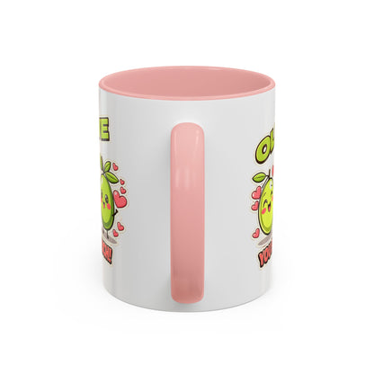 Olive You So Much Accent Coffee Mug, Valentines Day
