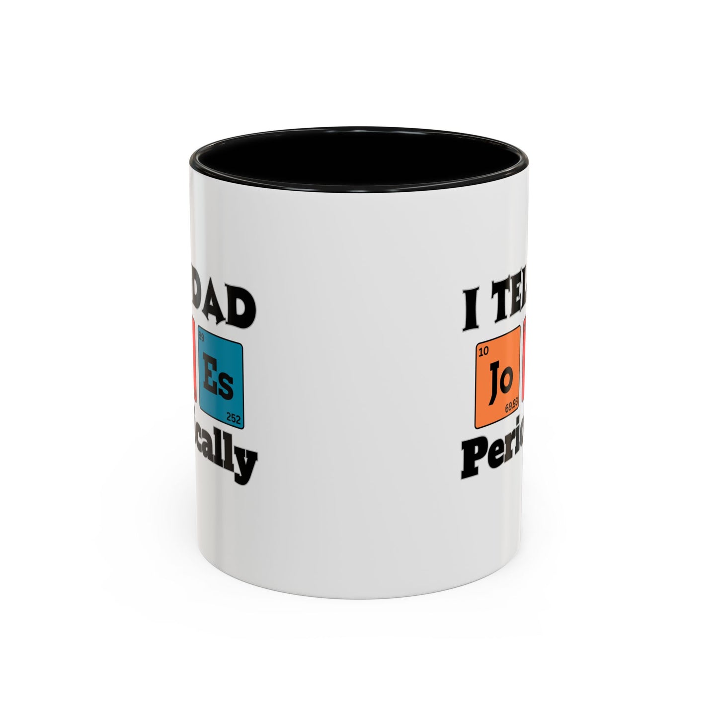 Funny Chemistry Dad Coffee Mug, Gift for Father's Day, Science Lover Mug, Dad Joke Mug, Periodic Table Design