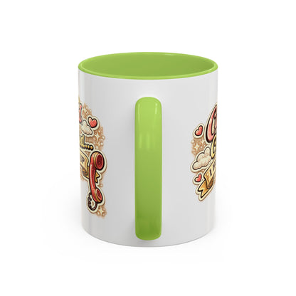 Cupid Called... I Hung Up Coffee Mug — Funny Valentine’s Day Accent Mug