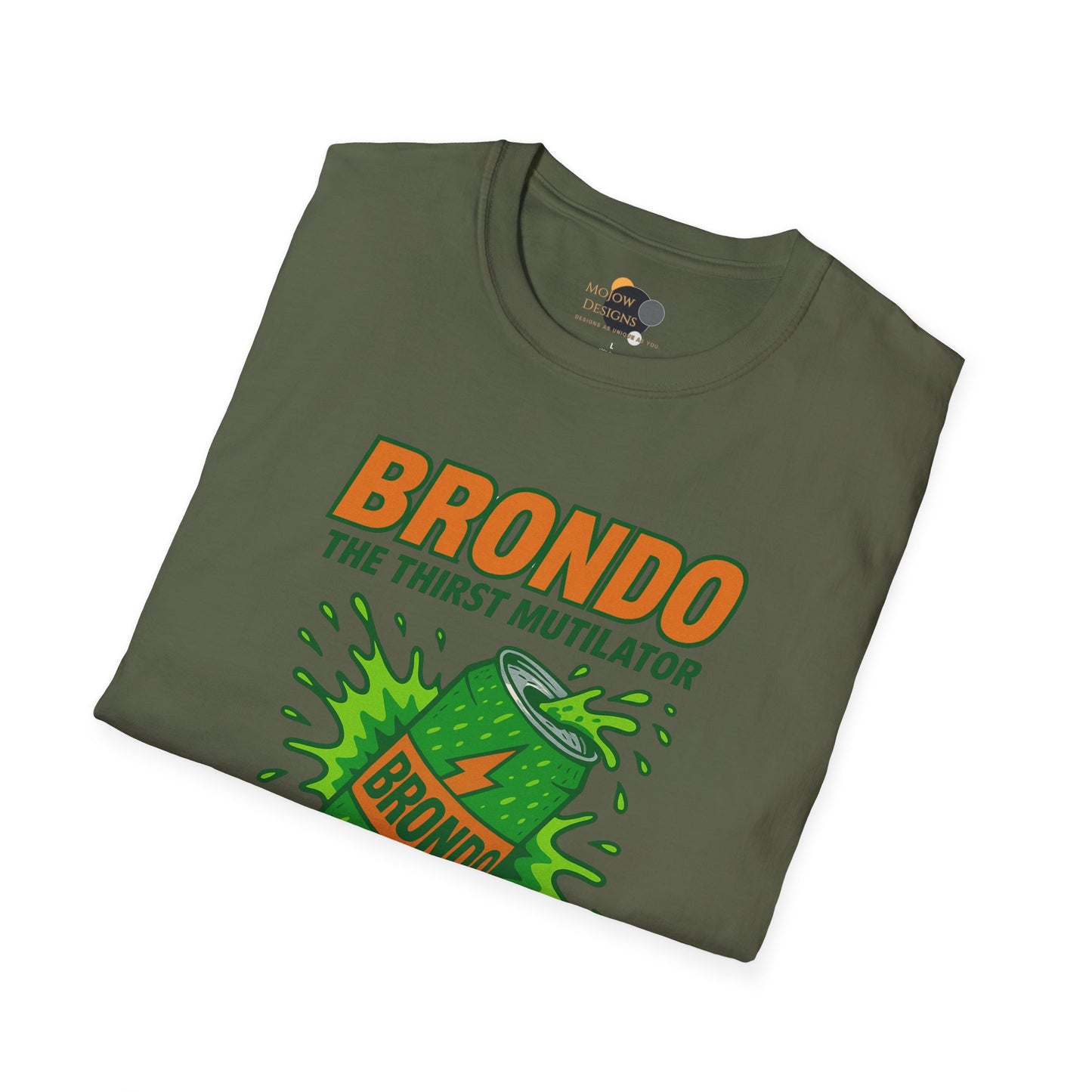 Unisex Brondo Softstyle T-Shirt - Retro Vintage Vibe, Perfect Gift for Fans, Casual Wear, Summer Events, Fun Party Outfit