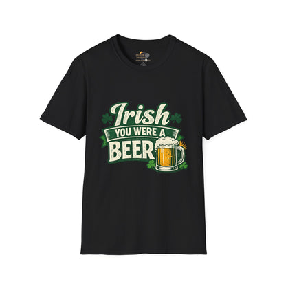 Irish You Were A Beer T-Shirt — St. Patrick’s Day Beer Tee