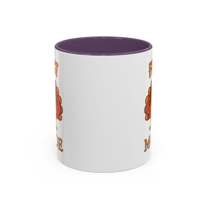 Thanksgiving Feast Mode Coffee Mug, Fun Turkey Mug, Holiday Coffee Cup, Unique Gift for Food Lovers, Fall Celebration Drinkware