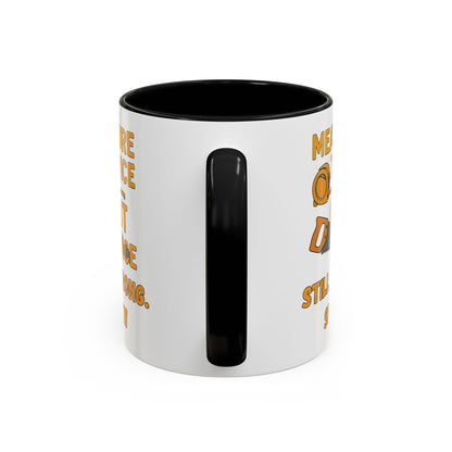 Funny Carpenter Coffee Mug - Perfect Gift for DIY Enthusiasts, Homeowners, Renovation Lovers, Housewarming, Measuring, Sawing