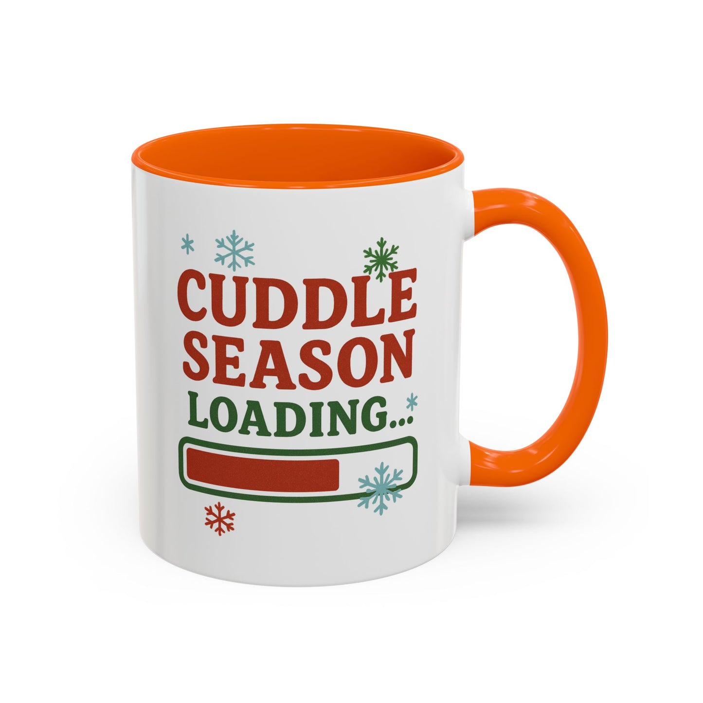 Cuddle Season Loading Coffee Mug — Holiday Hot Cocoa Gift Christmas
