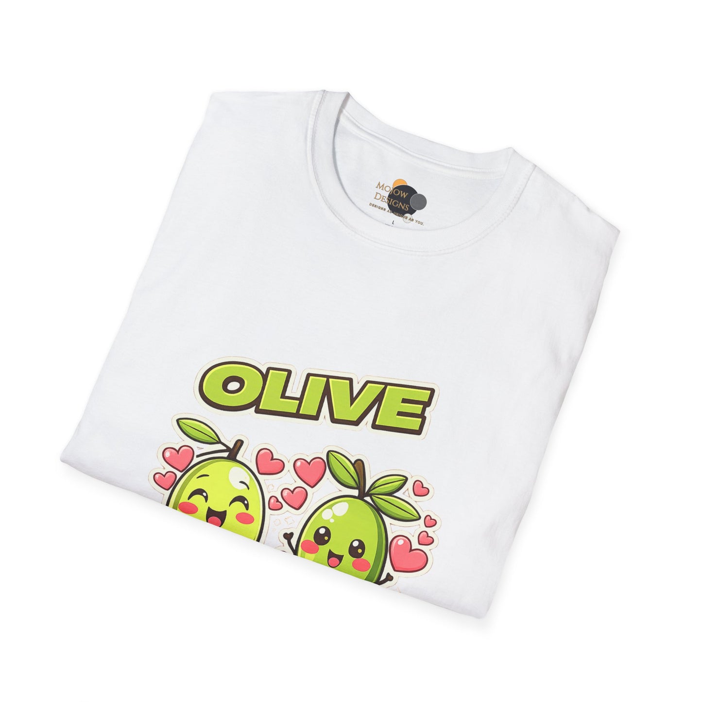 Olive You So Much T-Shirt — Cute Kawaii Olive Couple Valentine Tee