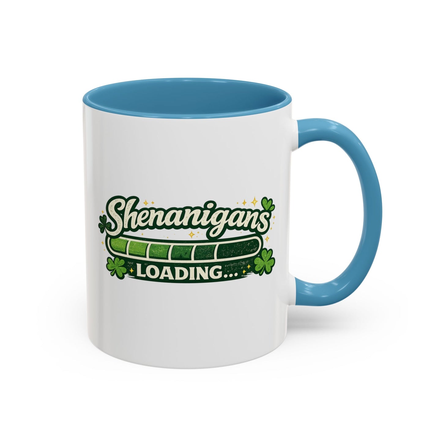 Shenanigans Loading Coffee Mug — St. Patrick’s Day Accent Mug