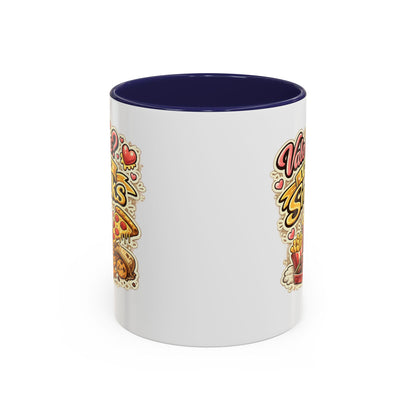 Valentine? I Prefer Snacks Coffee Mug — Funny Food Lover Gift