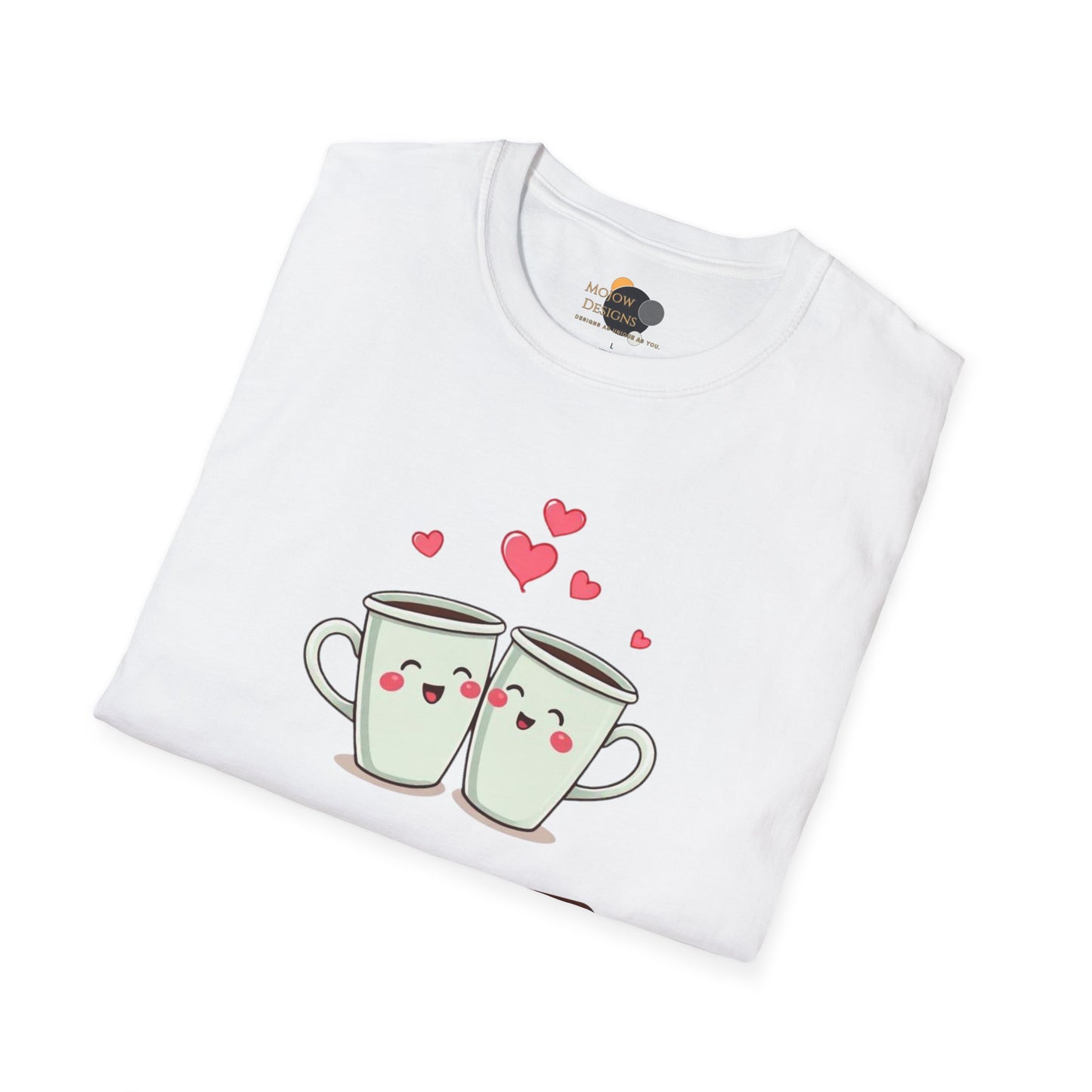 Love You a Latte Unisex T-Shirt, Cute Coffee Shirt, Valentine's Day Gift, Coffee Lover Tee, Fun Graphic Tee