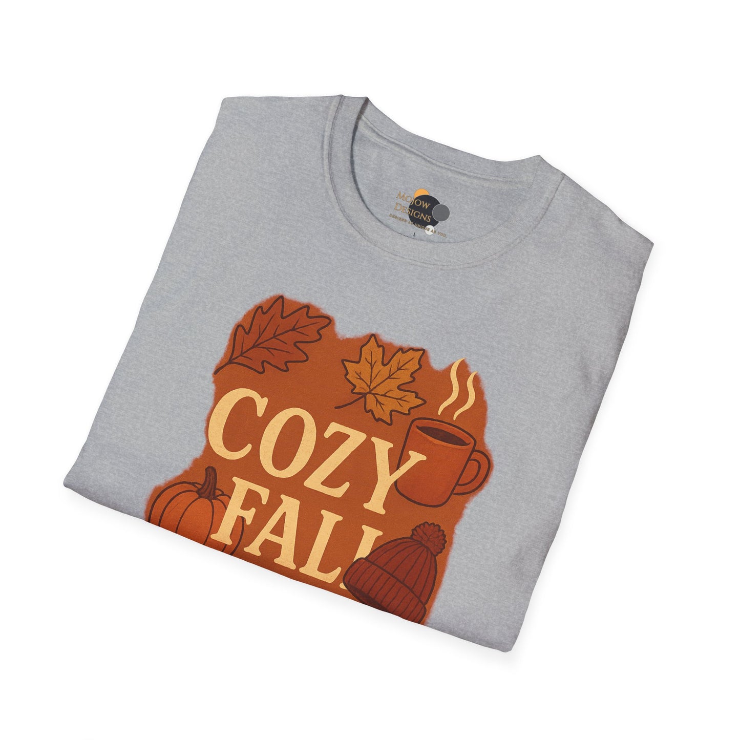 Cozy Fall Unisex T-Shirt, Autumn Tee, Seasonal Wear, Fall Fashion, Thanksgiving Gift, Pumpkin Spice Shirt